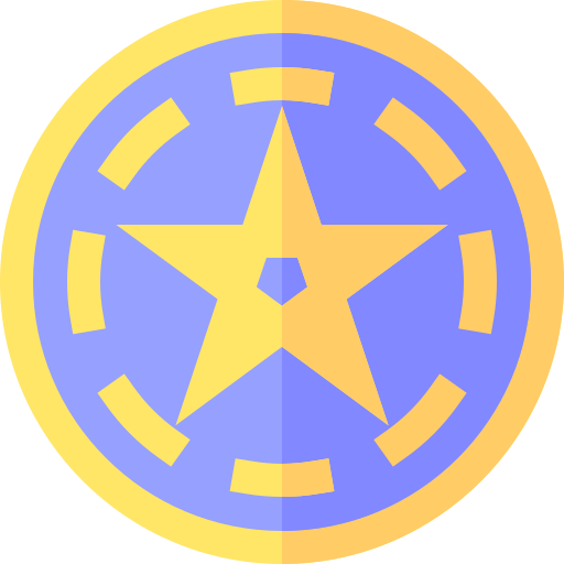 Pentacle Basic Straight Flat icon