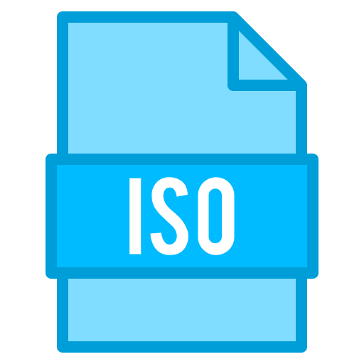 archivo iso icono gratis