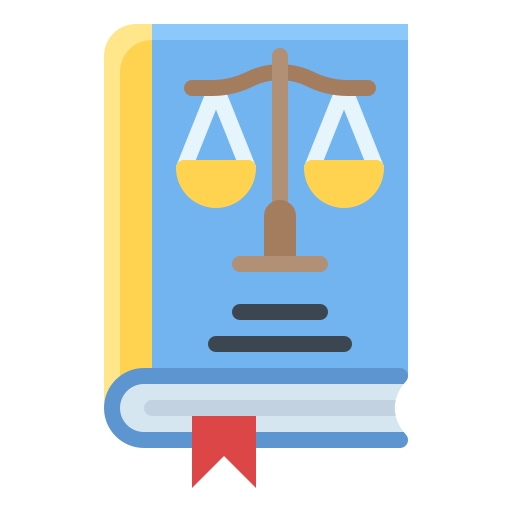 libro de leyes icono gratis
