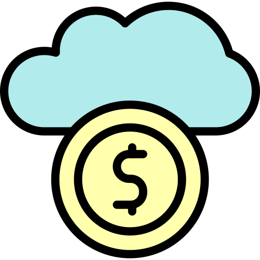 Dollar Generic Outline Color icon