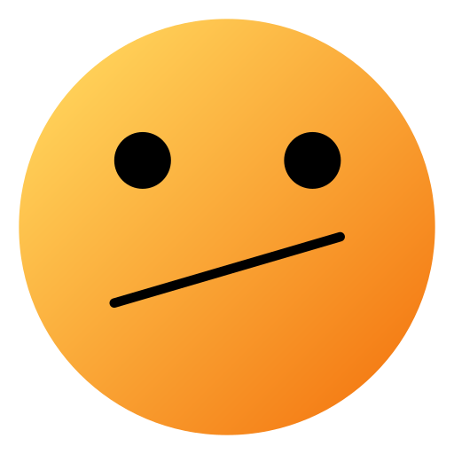 Emoticon Generic Flat Gradient Icon