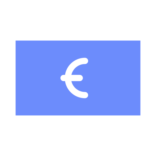 euro icono gratis