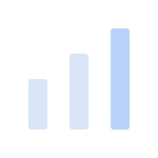 gráfico de barras icono gratis