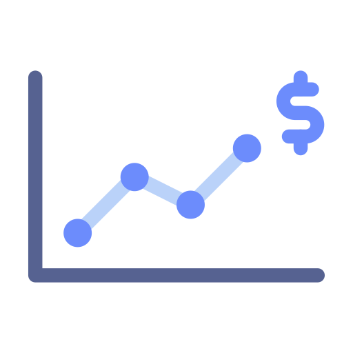 informe financiero icono gratis