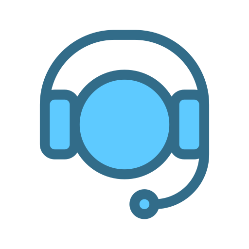 Customer service Generic Blue icon