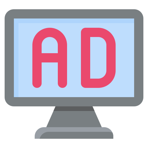 publicidad en video icono gratis