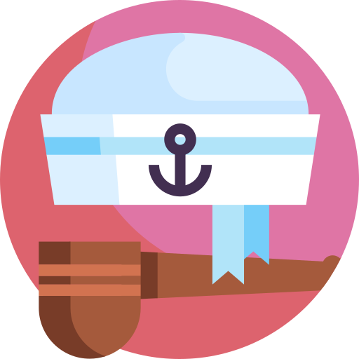Sailor hat free icon Sailor hat free icon