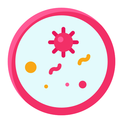 bacterias icono gratis