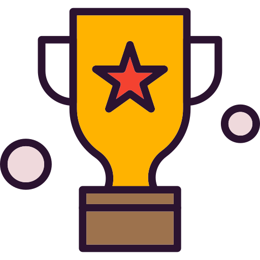 Trophy Generic Outline Color icon