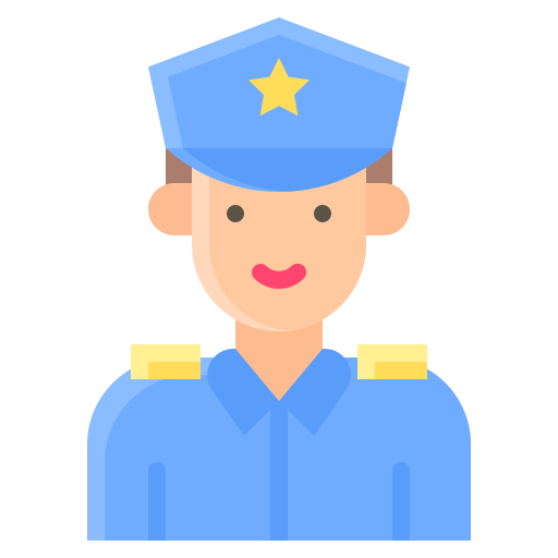 Policeman Generic Flat icon