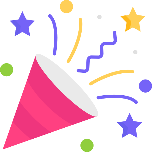 Confetti - Free birthday and party icons