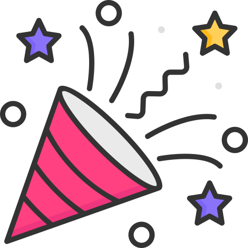 Confetti - Free birthday and party icons