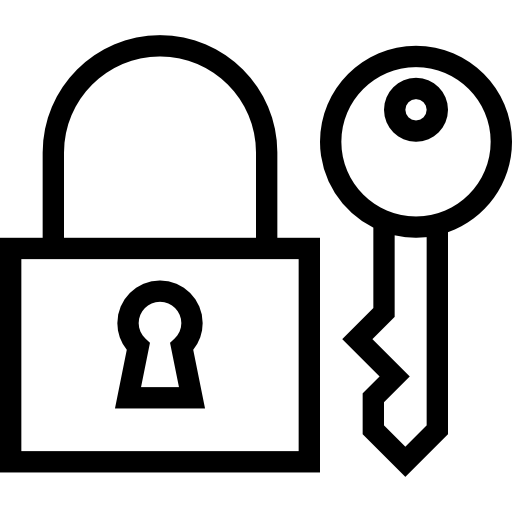 Padlock Dinosoft Lineal icon