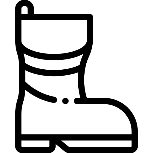 Boot Detailed Rounded Lineal icon