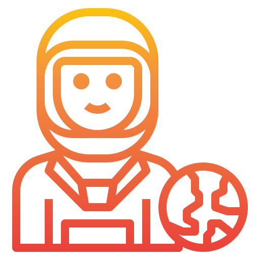 astronauta icono gratis