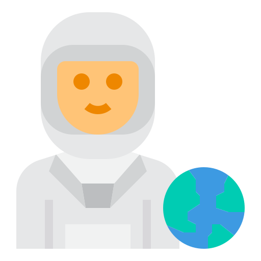 astronauta icono gratis