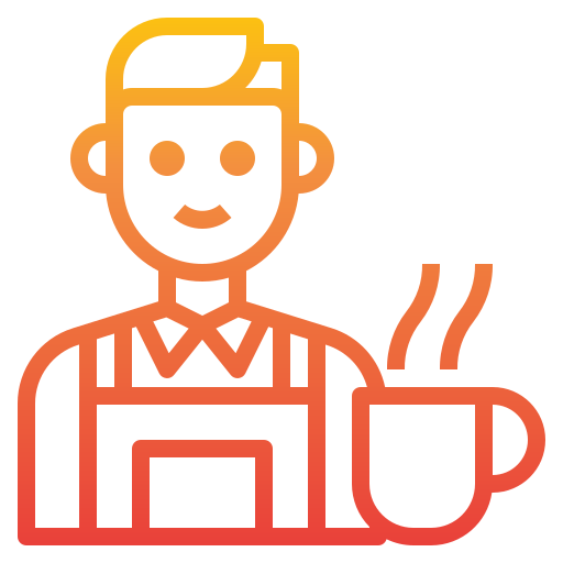 barista grátis ícone barista grátis ícone