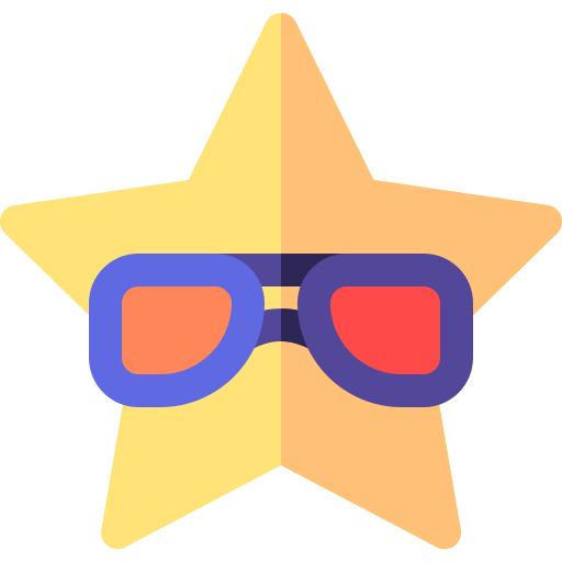 Star Basic Rounded Flat icon