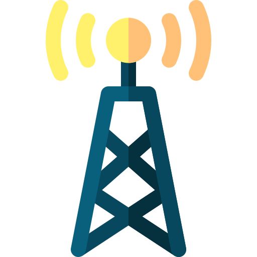 antena de radio icono gratis