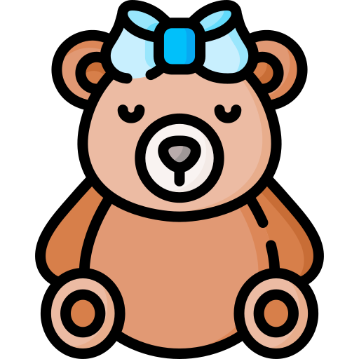 oso de peluche icono gratis