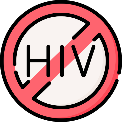 Hiv Free healthcare and medical icons