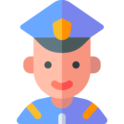 policial grátis ícone