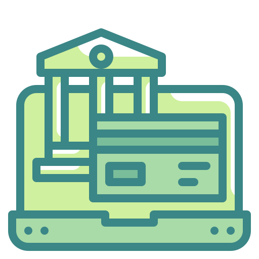 Internet banking free icon Internet banking free icon