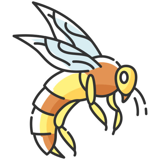 abeja icono gratis