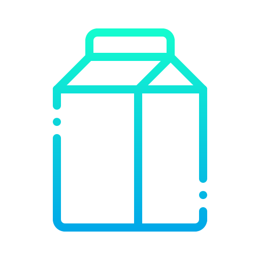 Milk free icon Milk free icon