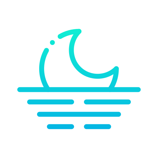 Moonset free icon Moonset free icon