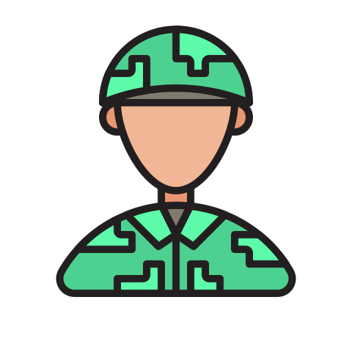 Soldier Generic Outline Color icon