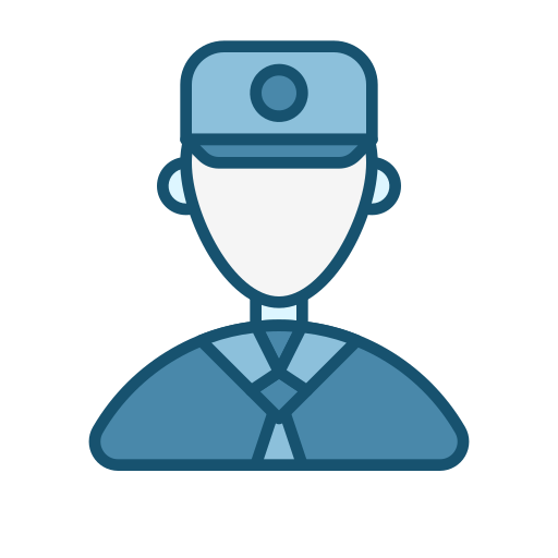 conductor de taxi icono gratis