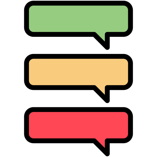 Comments Generic Outline Color icon