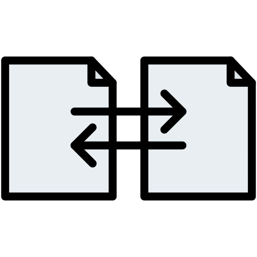 Document Generic Outline Color icon