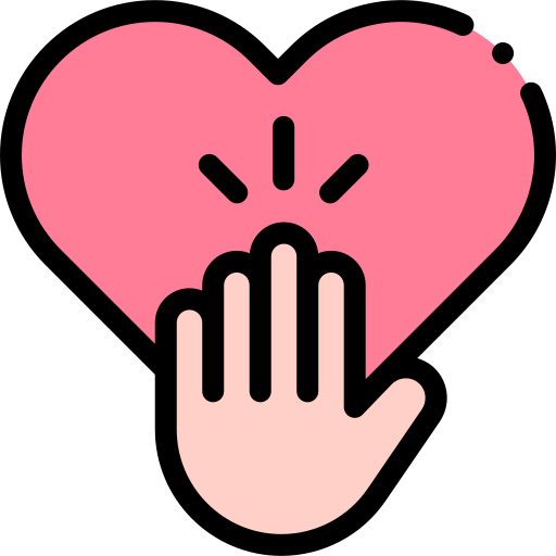 Heart Detailed Rounded Lineal color icon