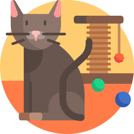 gato icono gratis