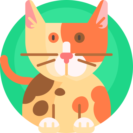 gato manchado icono gratis