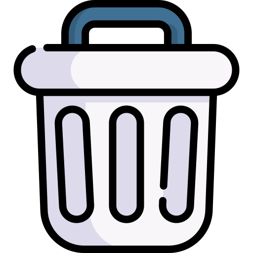 Trash free icon Trash free icon