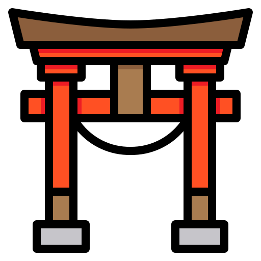 santuário de itsukushima grátis ícone santuário de itsukushima grátis ícone