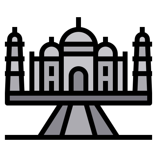 taj mahal icono gratis