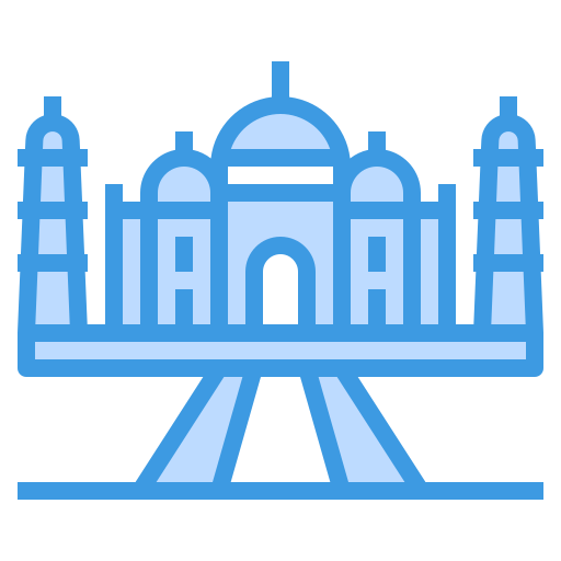 taj mahal icono gratis