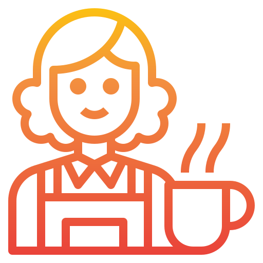 barista grátis ícone barista grátis ícone