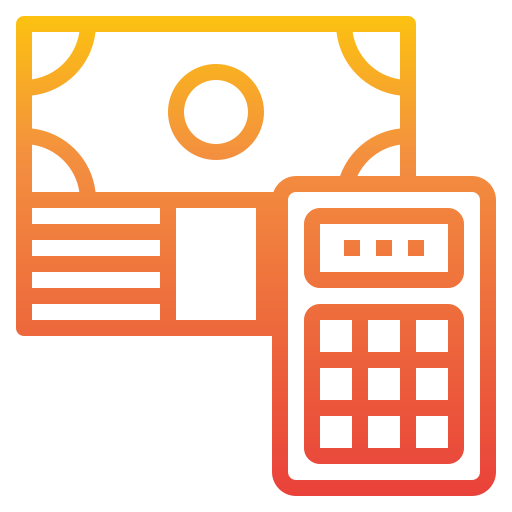 presupuesto icono gratis