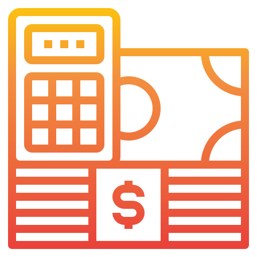 presupuesto icono gratis