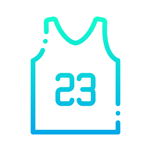 camiseta de baloncesto icono gratis