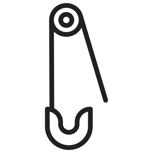 imperdible icono gratis