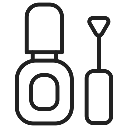 Nail polish Generic Detailed Outline icon