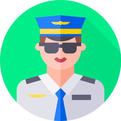 piloto icono gratis