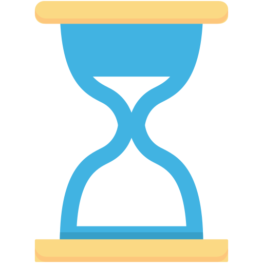 reloj de arena icono gratis