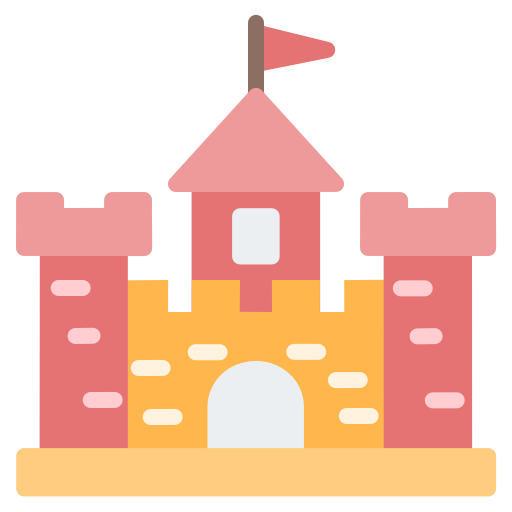 Sand castle Generic Flat icon